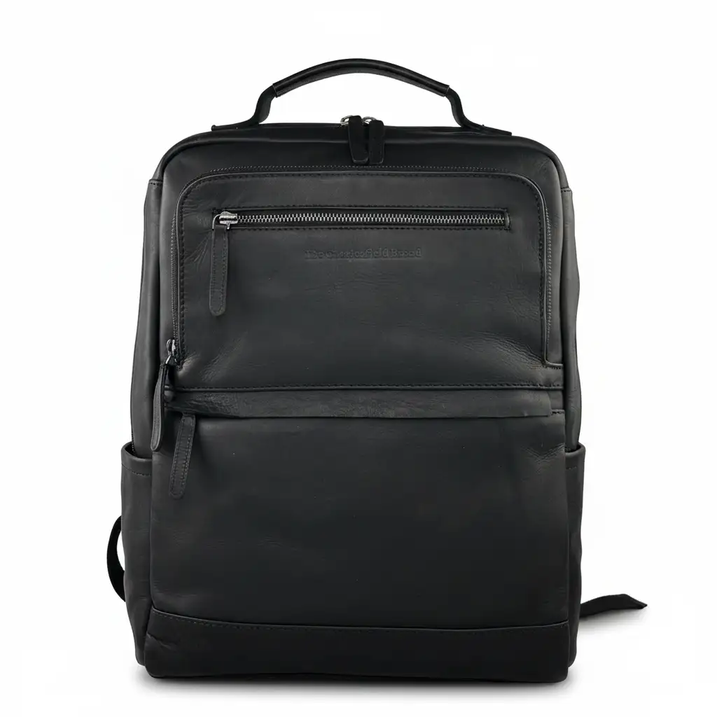 Δερμάτινο σακίδιο πλάτης Chesterfield C58.700300 Μαύρο