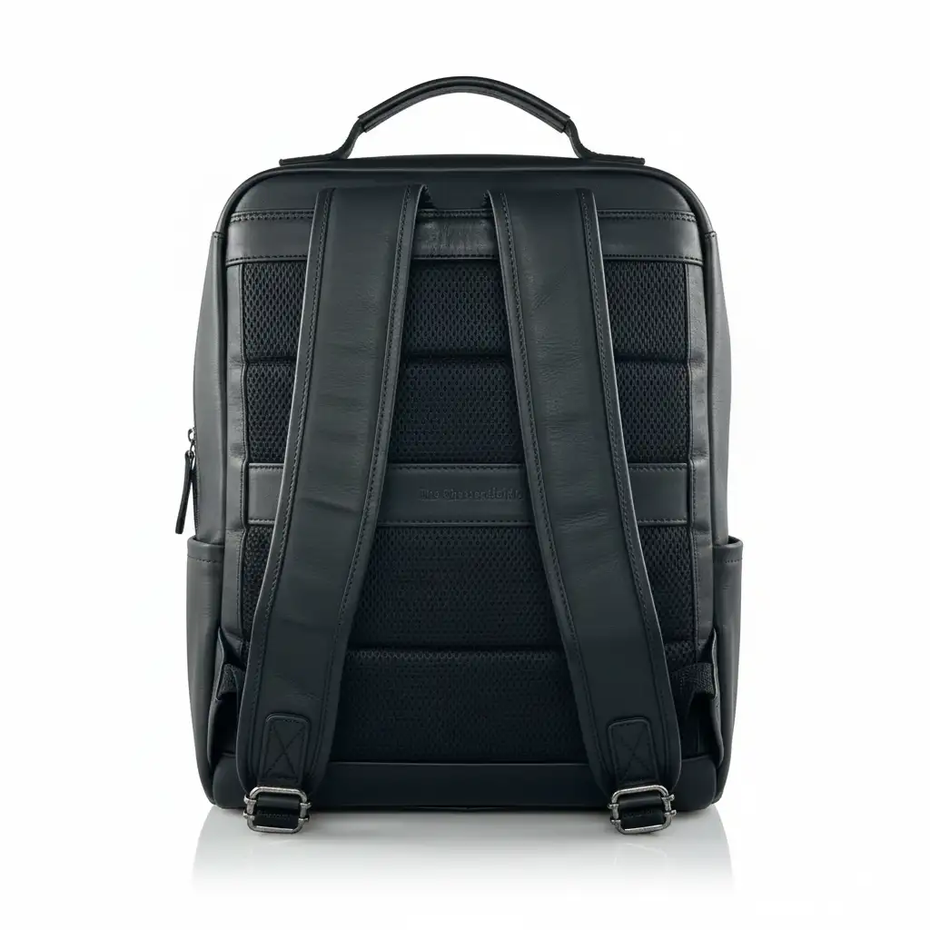 Δερμάτινο σακίδιο πλάτης Chesterfield C58.700300 Μαύρο