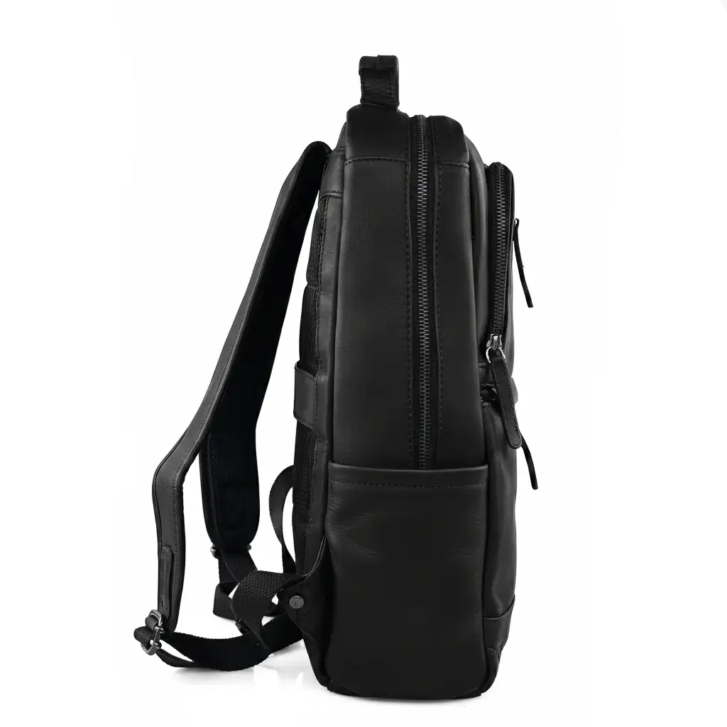 Δερμάτινο σακίδιο πλάτης Chesterfield C58.700300 Μαύρο