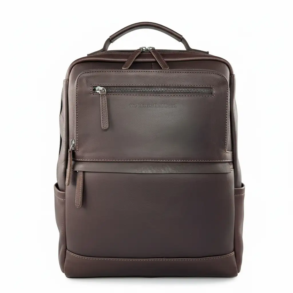 Δερμάτινο σακίδιο πλάτης Chesterfield C58.700301 Καφέ