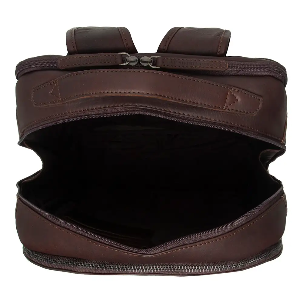 Δερμάτινο σακίδιο πλάτης Chesterfield C58.700301 Καφέ